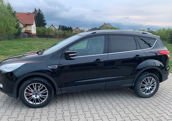 Ford Kuga cena 52500 przebieg: 166200, rok produkcji 2013 z Ostrołęka małe 254